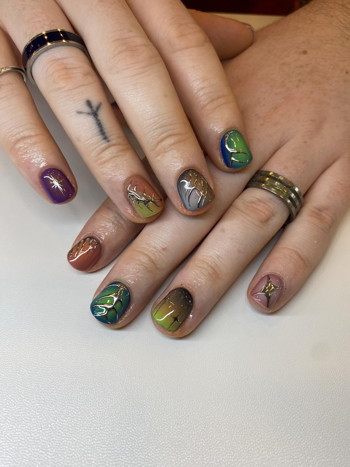 Nail art by YOUNIQUE